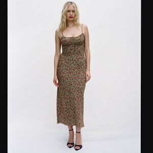 Realisation Par Alba Midi Dress in Dalhia